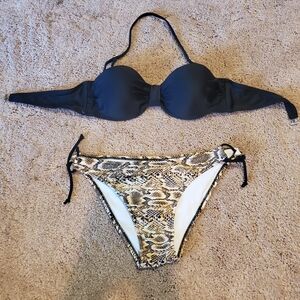 Beach Angels Snake Bikini Size Small